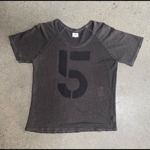 SUNDRY short sleeve t-shirt style top